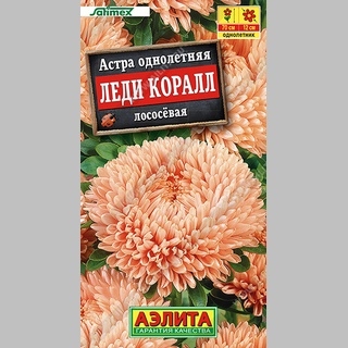 Астра Леди Коралл лососевая - Семена Тут