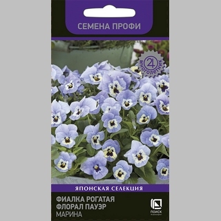 Фиалка Флорал Пауэр Марина рогатая (Семена Профи) - Семена Тут