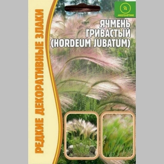 Купить семена Ячмень гривастый (Hordeum jubatum) 0,1г ИП Григорьев А.Ю ...