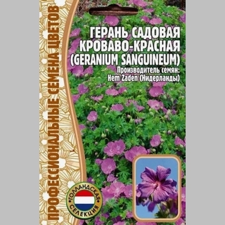 Герань Кроваво-красная садовая (большой пакет) - Семена Тут