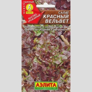 Салат Красный вельвет (листовой) - Семена Тут