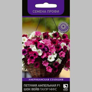 Петуния Шок Вейв F1 Пауэр Микс (Семена Профи) - Семена Тут