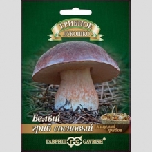 Грибы - Белый гриб Сосновый на зерновом субстрате (мицелий) 15 мл (большой пакет) - Семена Тут
