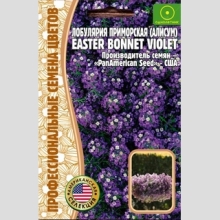 Лобулярия Easter Bonnet Violet (алиссум) (большой пакет) - Семена Тут