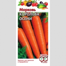 Морковь Королева Осени - Семена Тут