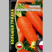 Морковь Лосиноостровская (большой пакет) - Семена Тут