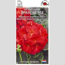 Пеларгония Буллс Ай Ред F1 - Семена Тут