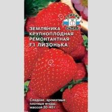 Земляника Лизонька F1 крупноплодная ремонтантная - Семена Тут